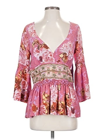 Plenty By Tracy Reese 3/4 Sleeve Blouse (view 1)