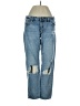 Assorted Brands 100% Cotton Hearts Blue Jeans Size 25 waist - photo 1