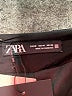 Zara 100% Cotton Stars Black Shorts Size M - photo 3