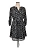 Daniel Rainn 100% Polyester Print Black Casual Dress Size 1X - photo 1