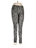 Allen B. by Allen Schwartz Animal Print Silver Leggings Size M - photo 1