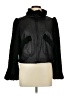 Max Studio 100% Polyurethane Black Faux Fur Jacket Size L - photo 1