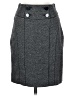 Ann Taylor Tweed Gray Wool Skirt Size 0 - photo 1