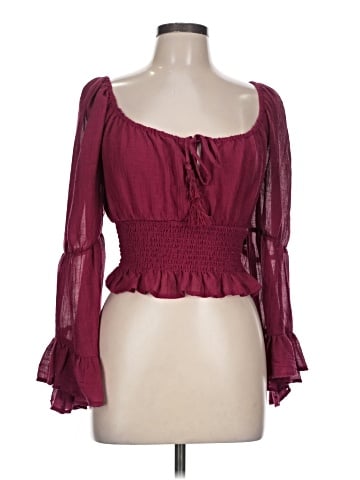 Blush 3/4 Sleeve Blouse (view 1)