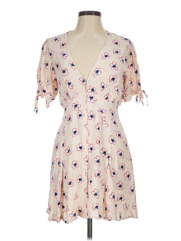 Pre-owned Rue Stiic Casual Dress In Tan