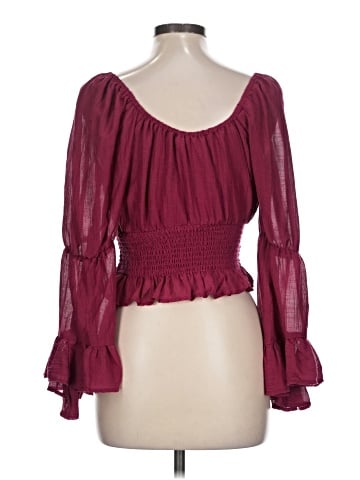 Blush 3/4 Sleeve Blouse (view 2)