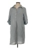Max Studio 100% Cotton Gray Casual Dress Size S - photo 1