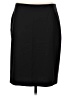 Theory Solid Black Wool Skirt Size 6 - photo 1