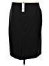 Theory Solid Black Wool Skirt Size 6 - photo 2