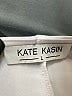 Kate Kasin White Short Sleeve Blouse Size L - photo 7