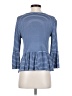 Dee Elly Blue 3/4 Sleeve Top Size S (estimated) - photo 2