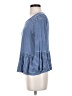 Dee Elly Blue 3/4 Sleeve Top Size S (estimated) - photo 5