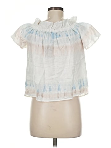 INC International Concepts Short Sleeve Blouse (view 2)