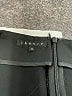 Theory Solid Black Formal Skirt Size 10 - photo 4