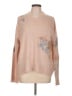 Zadig & Voltaire Floral Tan Pullover Sweater Size Lg (3) - photo 1