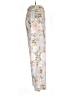 IMAN Floral Silver Casual Pants Size M - photo 4