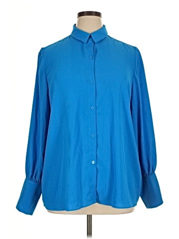 Halogen Long Sleeve Blouse (view 1)