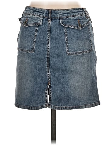 Route 66 Denim Skirt (view 2)