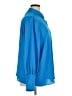 Halogen 100% Polyester Blue Long Sleeve Blouse Size XL - photo 4