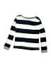 Burt's Bees Baby 100% Cotton Stripes Blue Pullover Sweater Size 4T - photo 1