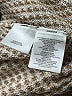 Anne Klein Houndstooth Tan Short Sleeve Top Size XL - photo 8