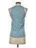 Nike 100% Polyester Blue Active Tank Size XS - photo 2