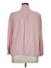 Ann Taylor LOFT Pink Long Sleeve Blouse Size XL - photo 2