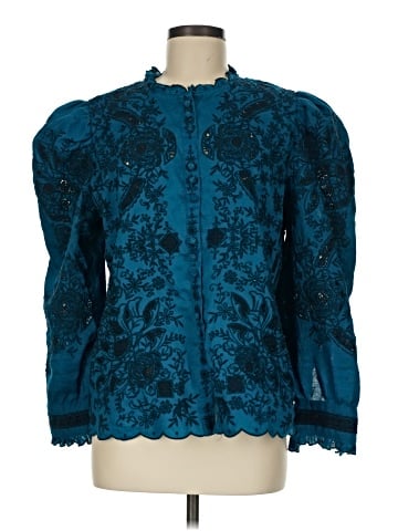Sundance 3/4 Sleeve Blouse (view 1)