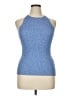 Ganni Blue Sleeveless Top Size XL (4) - photo 1