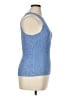 Ganni Blue Sleeveless Top Size XL (4) - photo 4