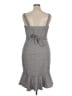 A. Peach 100% Polyester Plaid Gray Casual Dress Size 1X - photo 2