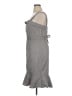 A. Peach 100% Polyester Plaid Gray Casual Dress Size 1X - photo 5