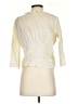 Intuitions 100% Cotton Ivory 3/4 Sleeve Blouse Size S - photo 2