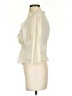 Intuitions 100% Cotton Ivory 3/4 Sleeve Blouse Size S - photo 5
