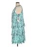 Nine West 100% Polyester Teal Cocktail Dress Size 14 - photo 5