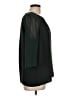 Reiss 100% Polyester Black 3/4 Sleeve Blouse Size 10 - photo 4