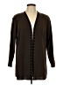 Howard Wolf 100% Acrylic Brown Cardigan Size L - photo 1