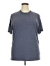 Hanes Solid Gray Active T-Shirt Size XXL - photo 1