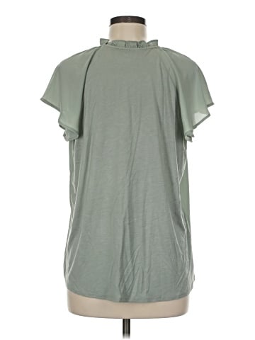 Ann Taylor LOFT Outlet Short Sleeve Blouse (view 2)