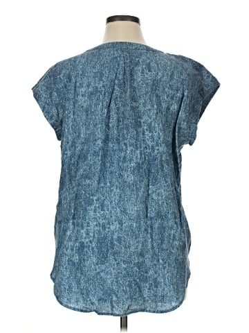 Simply Vera Vera Wang Short Sleeve Blouse (view 2)