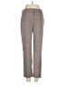 Theory Houndstooth Brown Wool Pants Size 4 - photo 1