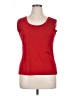 misook 100% Acrylic Red Sleeveless Top Size XL - photo 1