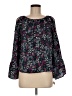 Japna 100% Polyester Black Long Sleeve Blouse Size M - photo 1