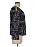 Japna 100% Polyester Black Long Sleeve Blouse Size M - photo 4