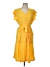 Unbranded Polka Dots Yellow Casual Dress Size L - photo 1