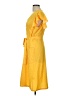 Unbranded Polka Dots Yellow Casual Dress Size L - photo 5