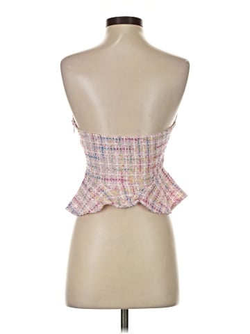 Blue Blush Sleeveless Blouse (view 2)