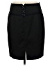 Express Design Studio Solid Black Casual Skirt Size 8 - photo 2