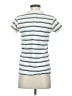 Rag & Bone 100% Cotton Stripes Ivory Short Sleeve Turtleneck Size S - photo 2
