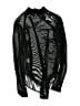 Bhome Animal Print Black Long Sleeve Blouse Size L - photo 2